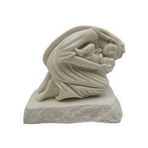 Rare Timothy P Schmalz MATERNAL BOND Signed Sculpture 1999 Vintage 7x7.2"